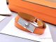 Best Replica Hermes Calf Leather Bracelet & Silver Buckle (4)_th.jpg